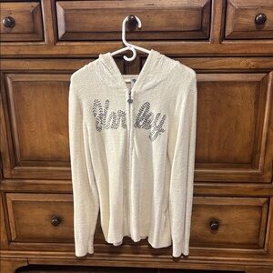 Harley-Davidson Cream Zip-Up Hoodie